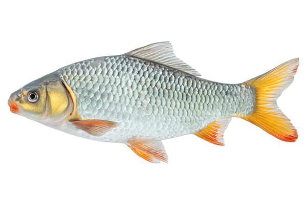 isolated-crucian-carp-fish-with-yellow-tinted-fins-and-bright-tail-png